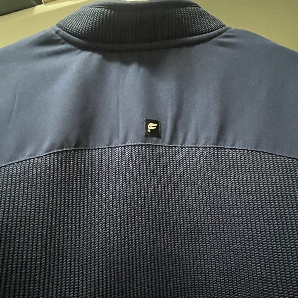 Fabletics navy blue scrub jacket - Picture 4 of 4